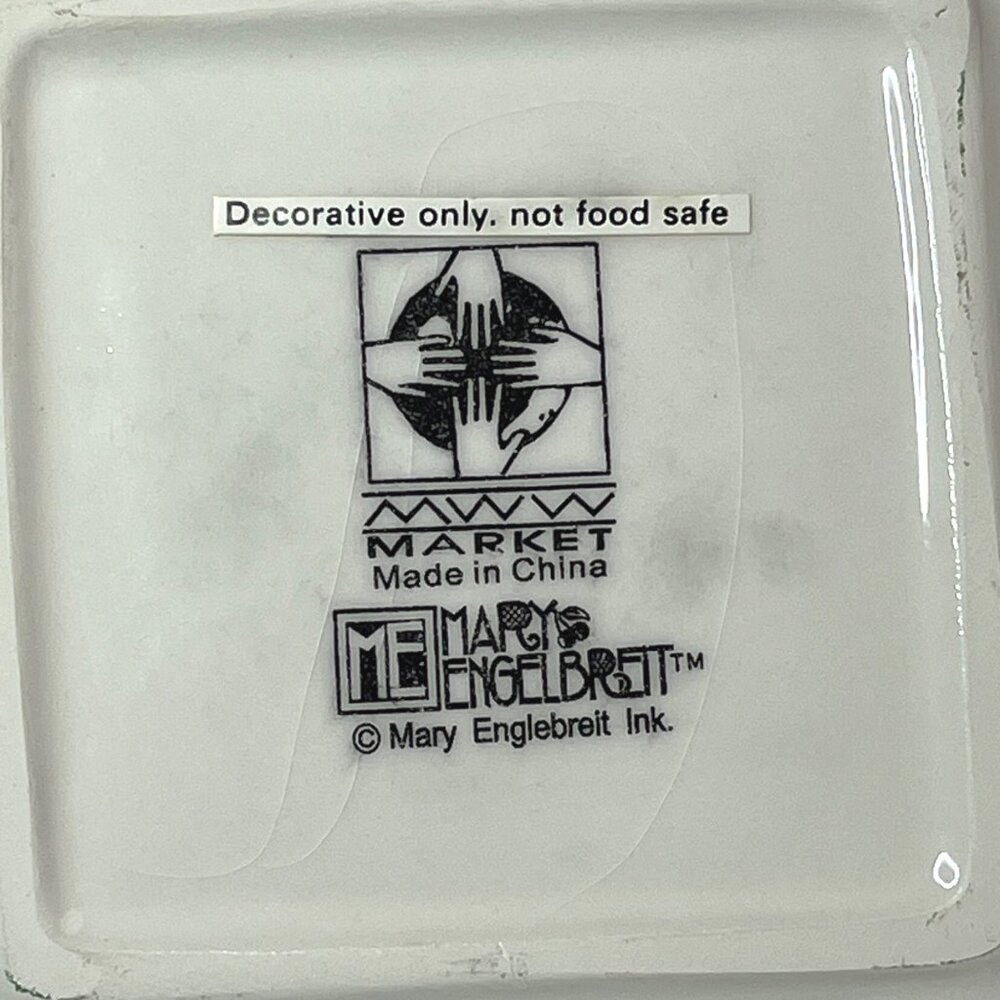 Mary Engelbreit Scottie Christmas Decorative Mini Plates - Picture 9 of 14
